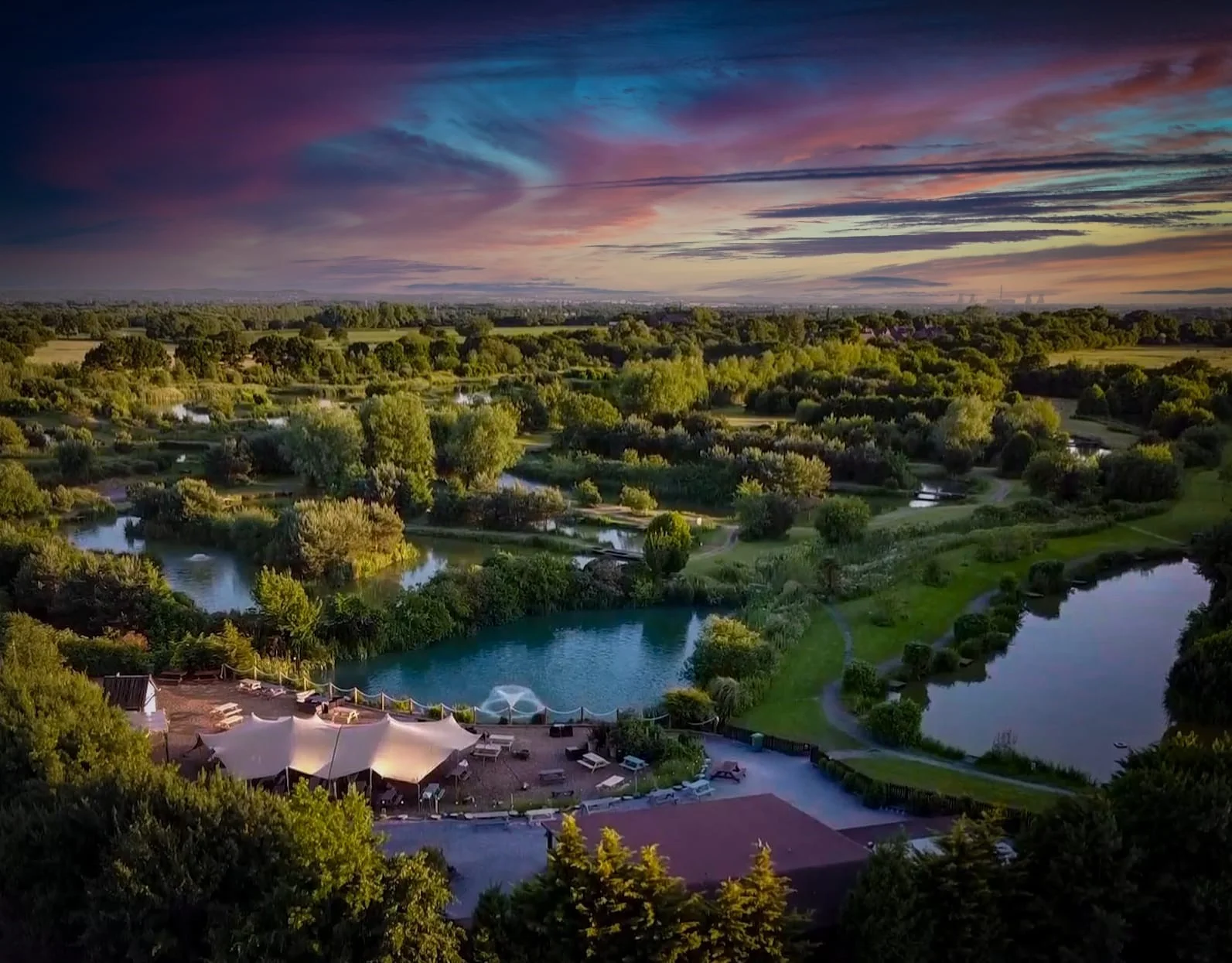 Partridge Lakes Aerial Shot